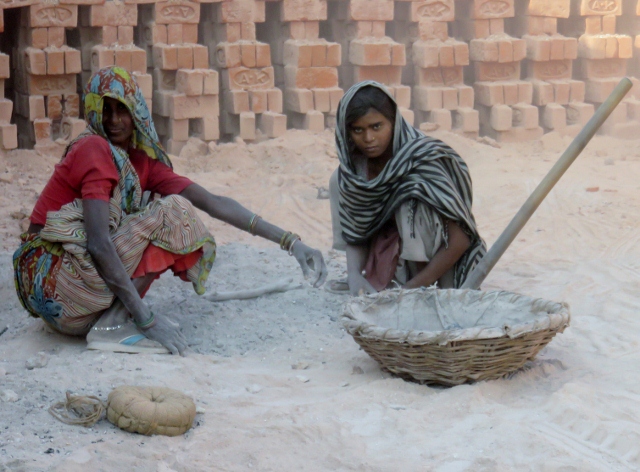 Brick Kiln workers